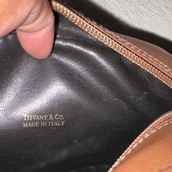 Vintage Beautiful Elegant Canvas & Leather Crossbody by Tiffany & Co. - Picture 6 of 12